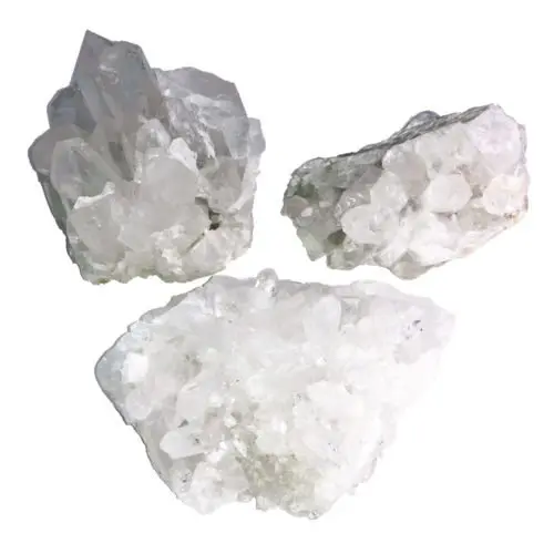 amas de quartz taille l