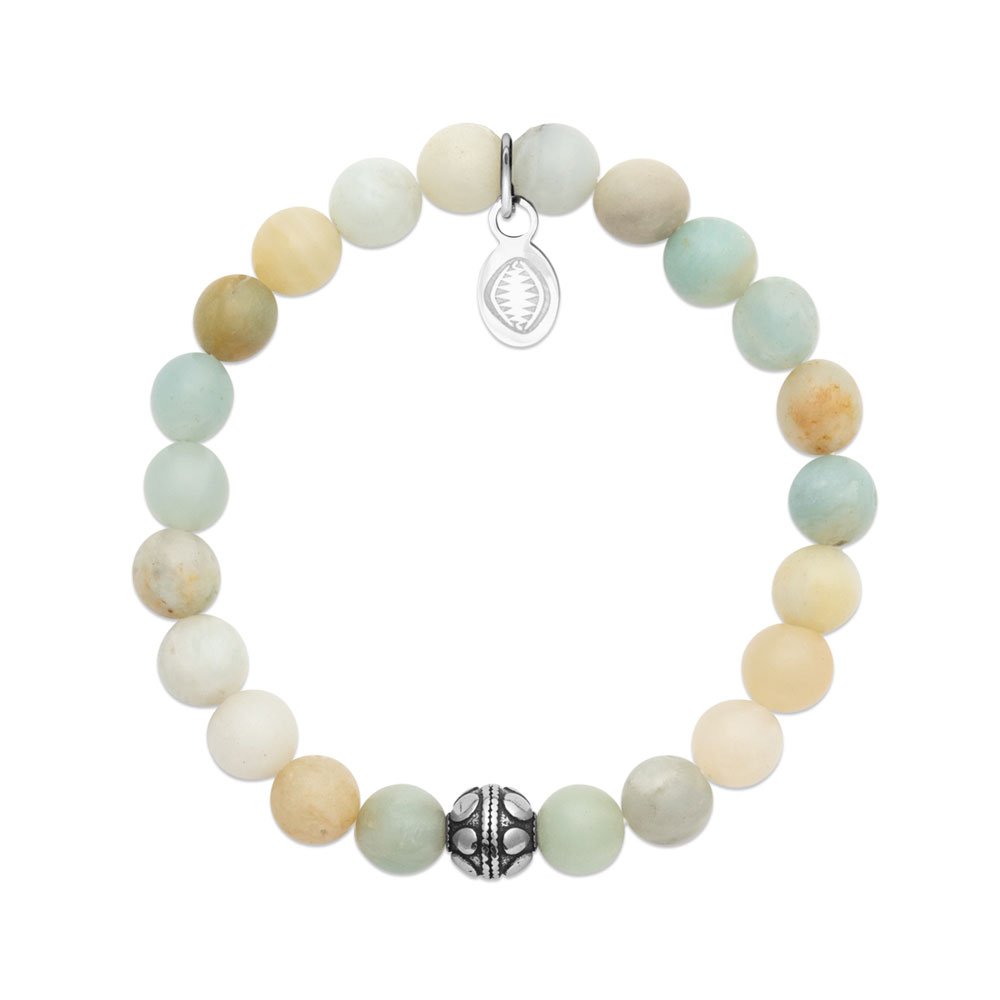 Bracelet Amazonite et Sphère Pour Elle""