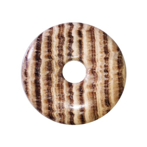 pi chinois donus aragonite marron 40mm