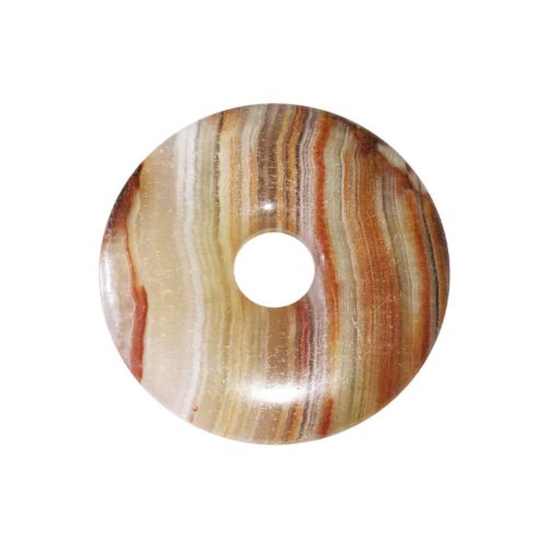 pi chinois donut aragonite verte 30mm