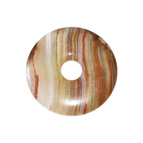 pi chinois donut aragonite verte 30mm