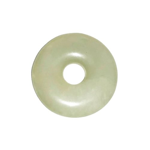 pi chinois donut jade vert 20mm