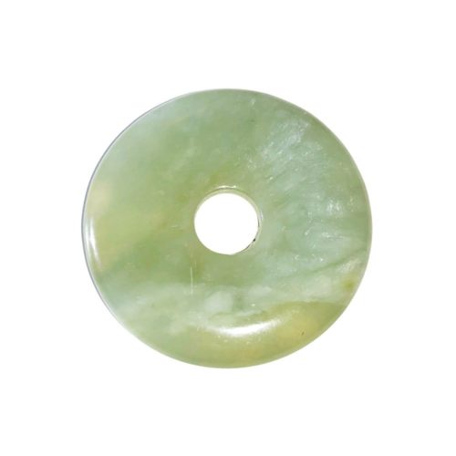 pi chinois donut jade vert 30mm