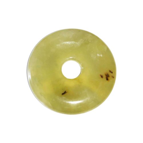pi chinois donut jade vert 30mm