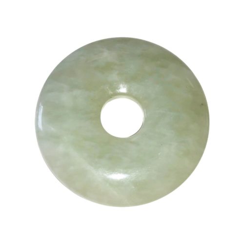 pi chinois donut jade vert 40mm