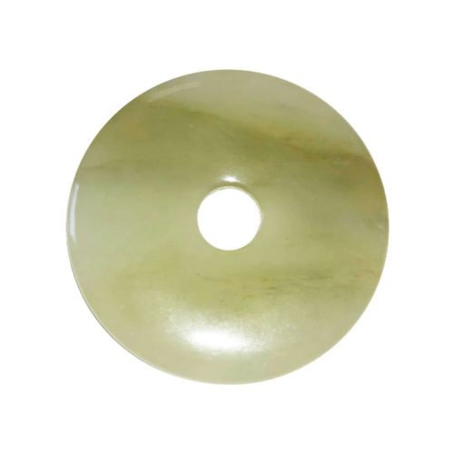 pi chinois donut jade vert 40mm