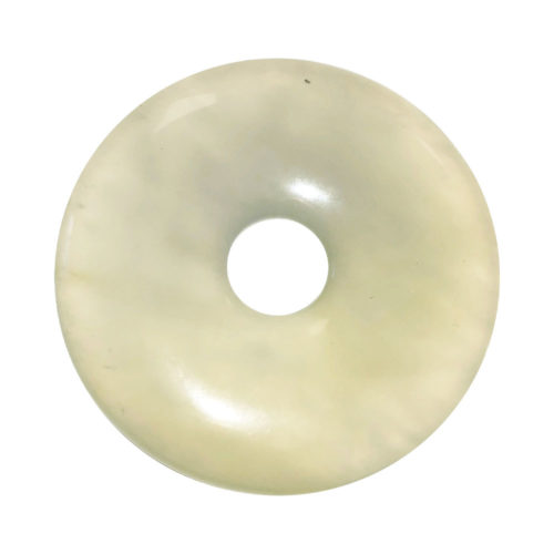 pi chinois donut jade vert 50mm