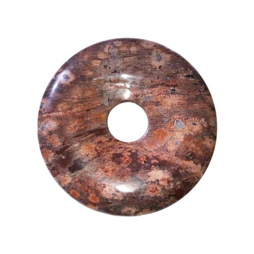 pi chinois donut jaspe leopard 40mm