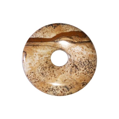 pi chinois donut jaspe paysage 30mm