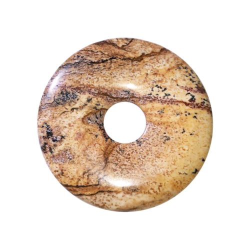 pi chinois donut jaspe paysage 40mm