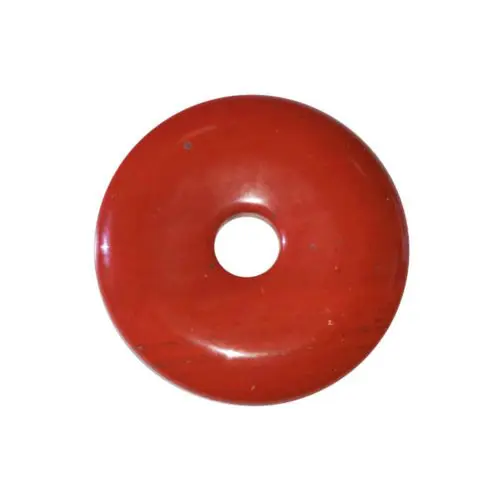 pi chinois donut jaspe rouge 30mm