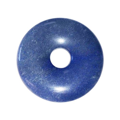 pi chinois donut quartz bleu 40mm