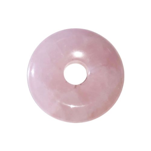 pi chinois donut quartz rose 30mm