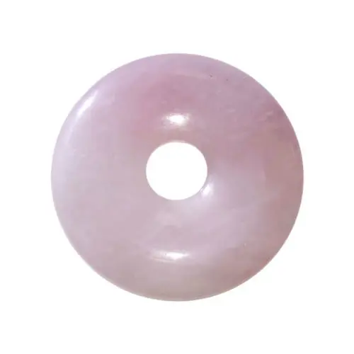 pi chinois donut quartz rose 40mm