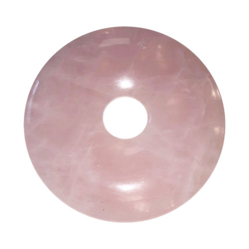 pi chinois donut quartz rose 50mm