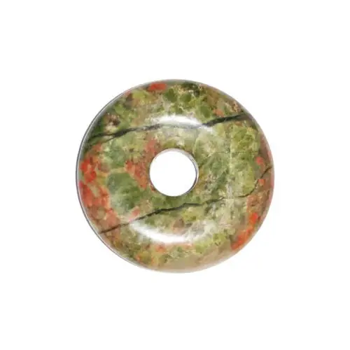 pi chinois donut unakite 20mm