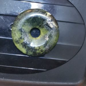 Pendentif Rhyolite de Fleur - PI chinois ou Donut 30mm photo review