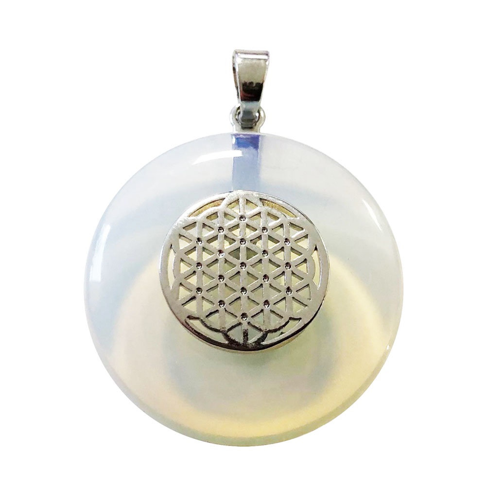 pendentif opale synthétique pi chinois