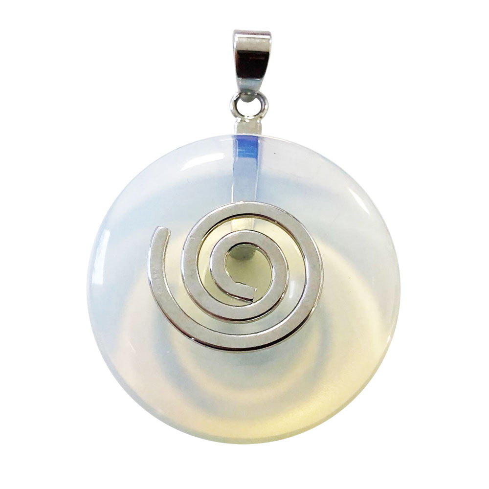 pendentif opale synthétique pi chinois