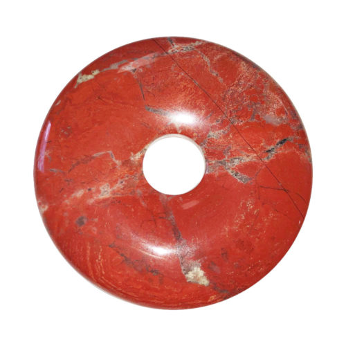 pendentif jaspe rouge pi chinois