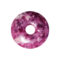 Pendentif En Lépidolite Chinois (forme Pi) - Diamètre 4 Cm, Violet, Pierre Naturelle Neuve