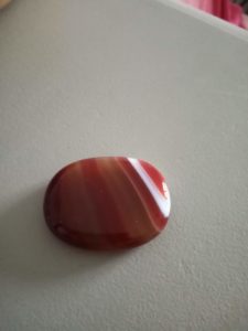 Pierre plate Cornaline photo review