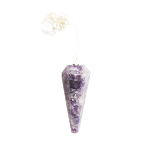 pendule lépidolite