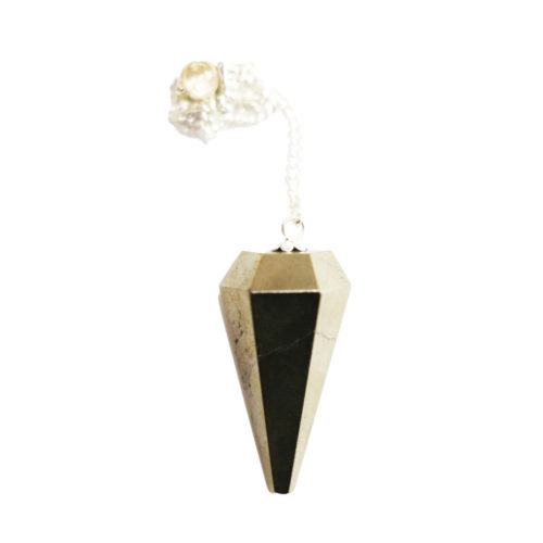 pendule pyrite hexagonal