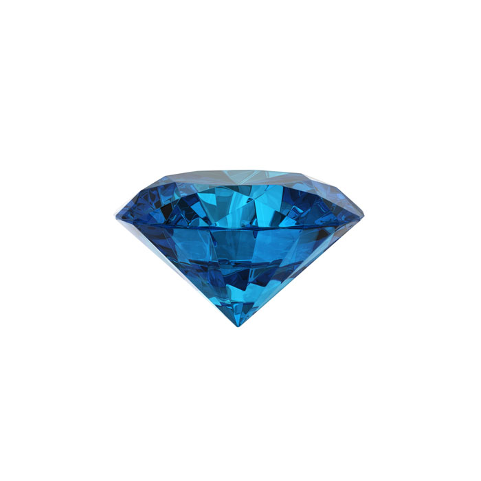 Pierre Diamant Bleu - Vertus des pierres - Lithothérapie - France Minéraux