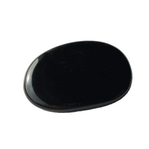 Pierre plate Agate noire