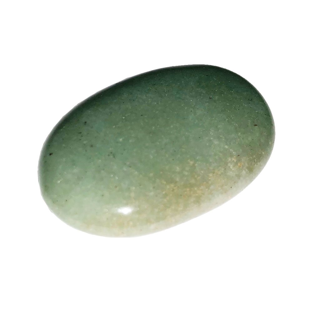 Pierre plate Aventurine verte