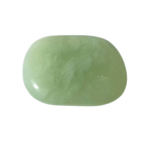 pierre plate jade vert