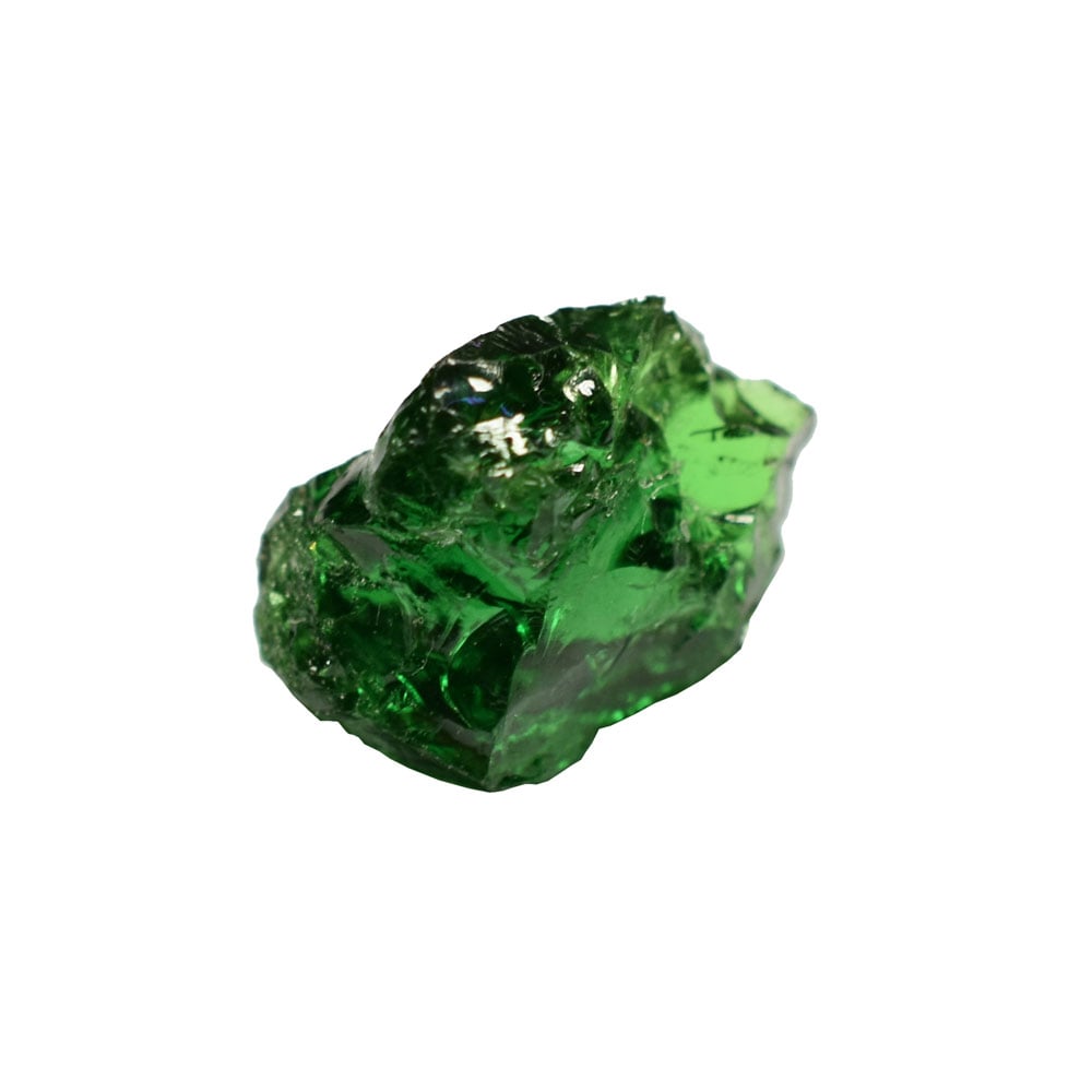 Tsavorite polie vert émeraude profond - propriétés apaisantes, harmonie cardiaque, chakra cœur anahata