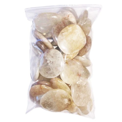 sachet pierres plates citrine