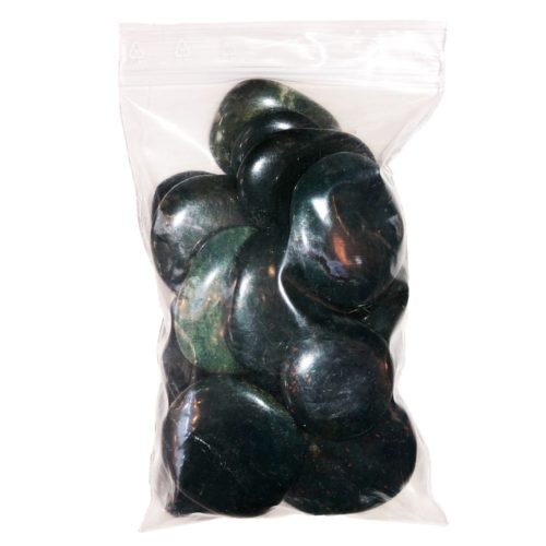 sachet pierres plates jaspe héliotrope