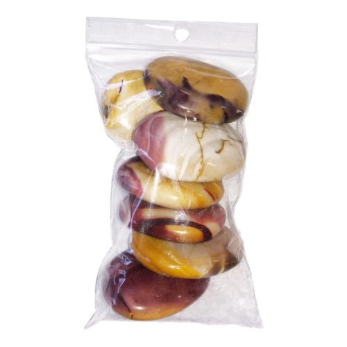 sachet pierres plates jaspe mookaite