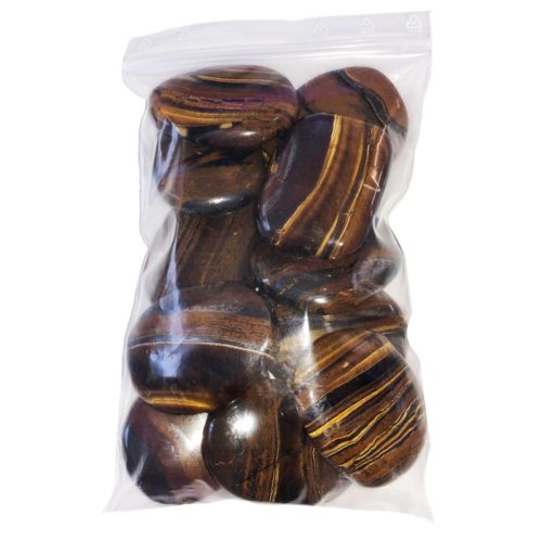 sachet pierres plates oeil de fer