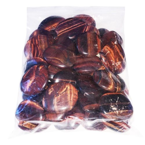 sachet pierres plates oeil de taureau