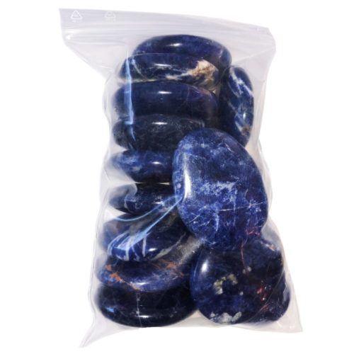 sachet pierres plates sodalite