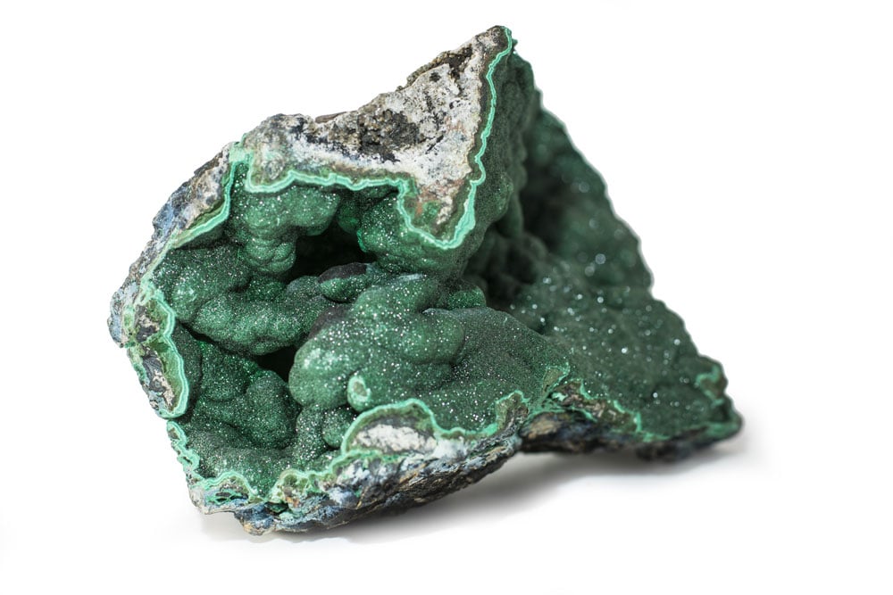 Vertus spirituelles de la pierre malachite — chakra du Cœur et transformation intérieure