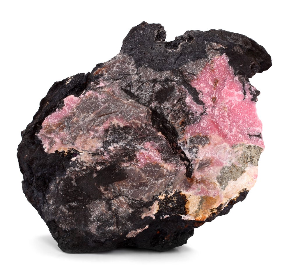 Rhodonite et spiritualité — pierre du chakra du cœur pour la guérison émotionnelle