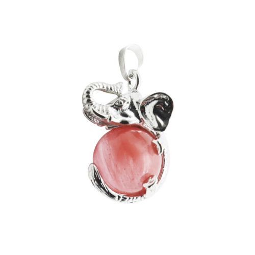 pendentif cristal melon d'eau elephant