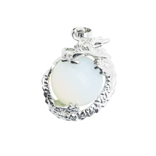 pendentif opale synthetique dragon