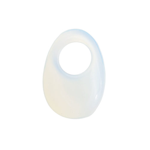 pi chinois ou donut opale synthétique oval