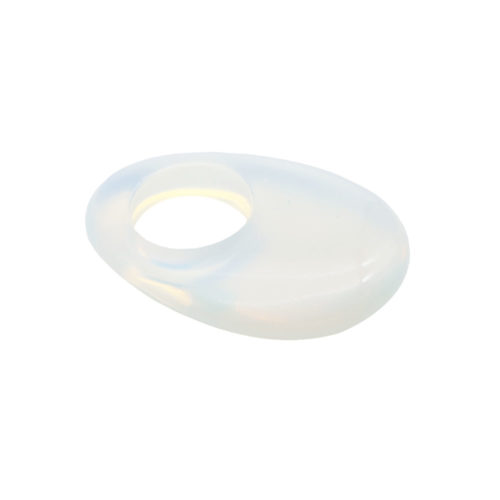 pi chinois ou donut opale synthétique oval