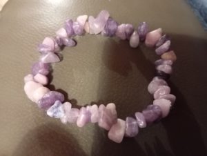 Bracelet Lépidolite - Baroque 19cm photo review