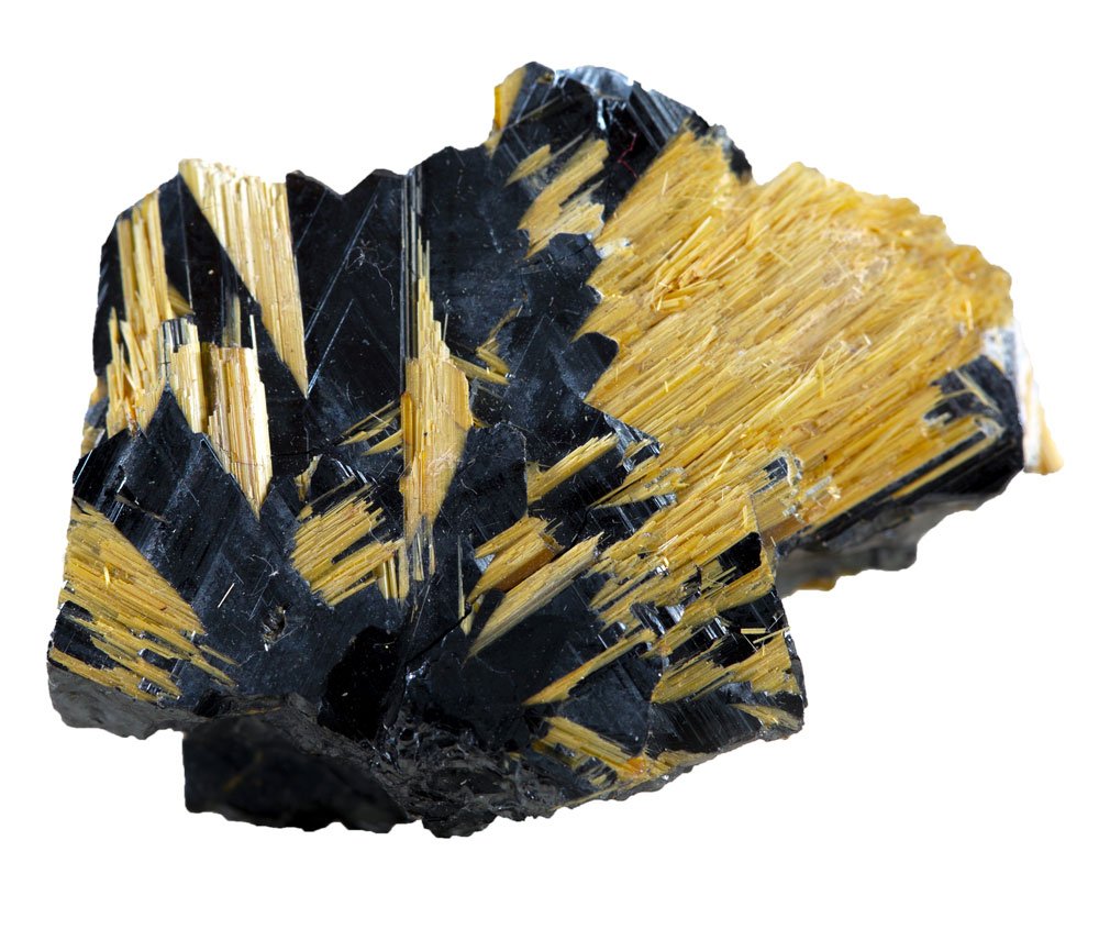 Pierre cheveux de Vénus translucide inclusions dorées, propriétés énergétiques confiance charisme créativité lithothérapie