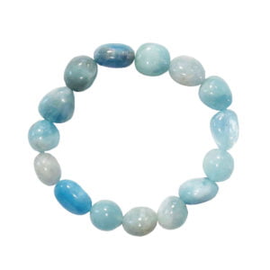 Bracelet Lithothérapie Minéral en Aigue Marine Bijoux en Pierre Naturelle Bracelet Lithothérapie Minéral en Aigue Marine Bijoux en Pierre Naturelle