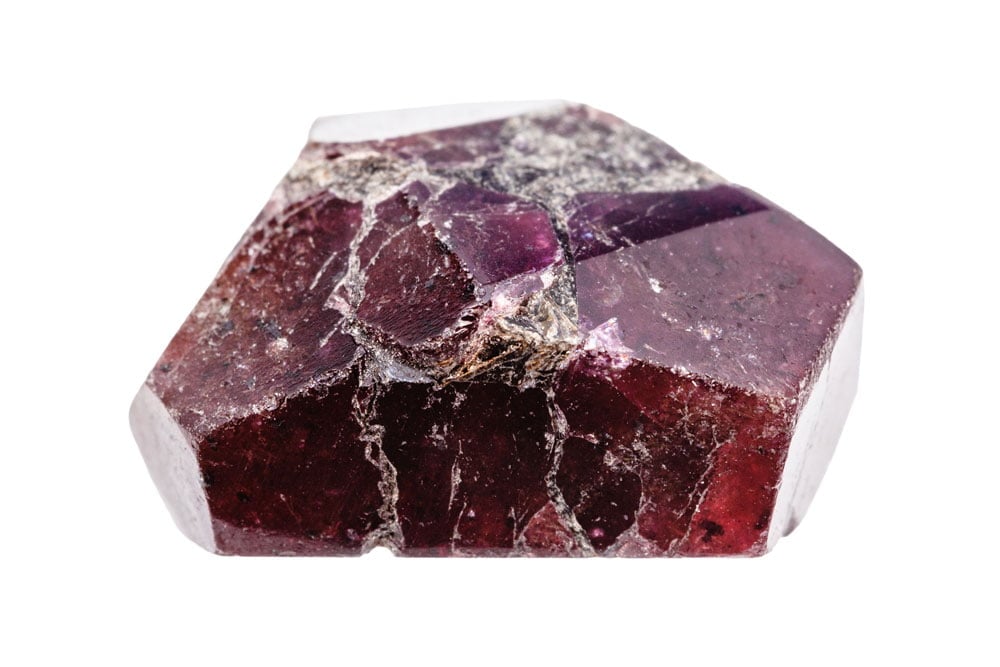 Almandin polie - vertus vitalité dynamisme chakra racine et plexus solaire lithothérapie