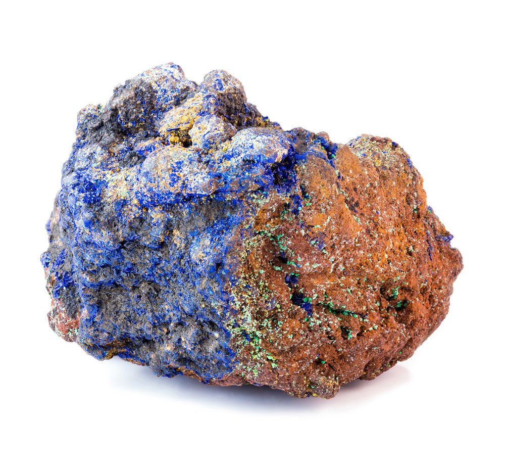 Lazulite brut bleu azur — vertus sagesse clarté spirituelle confiance en soi méditation lithothérapie